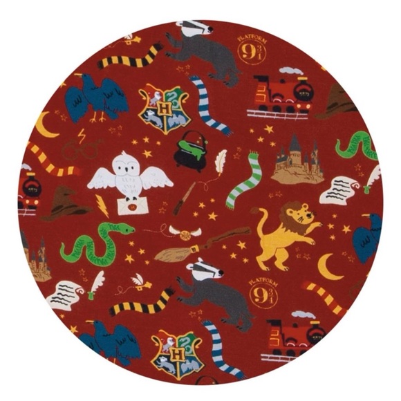 Little Sleepies x Harry Potter Maroon Wizarding World 2pc Collectible Pajamas 16 - Picture 2 of 9